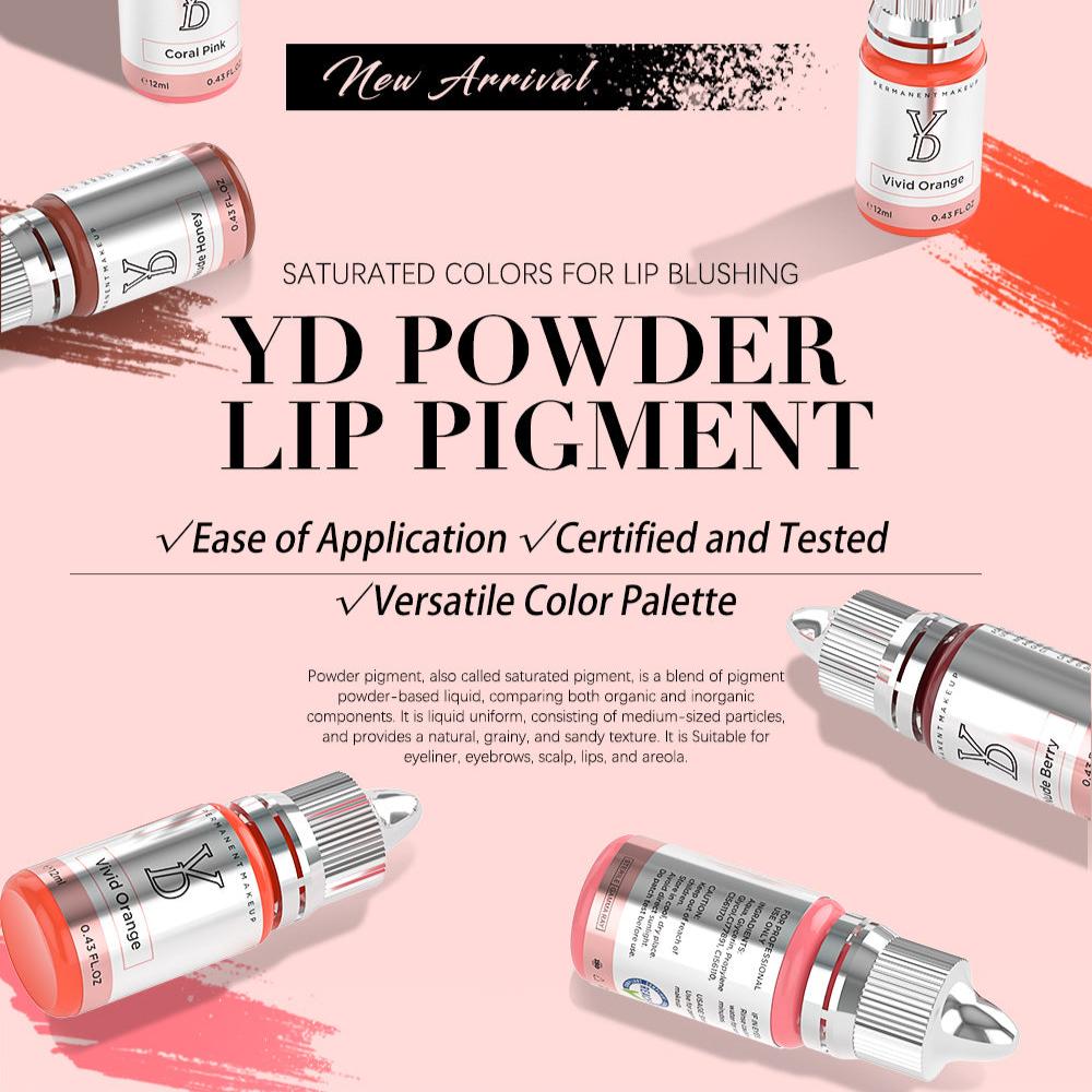 YDPMU Powder Liquid Pigments For Lips