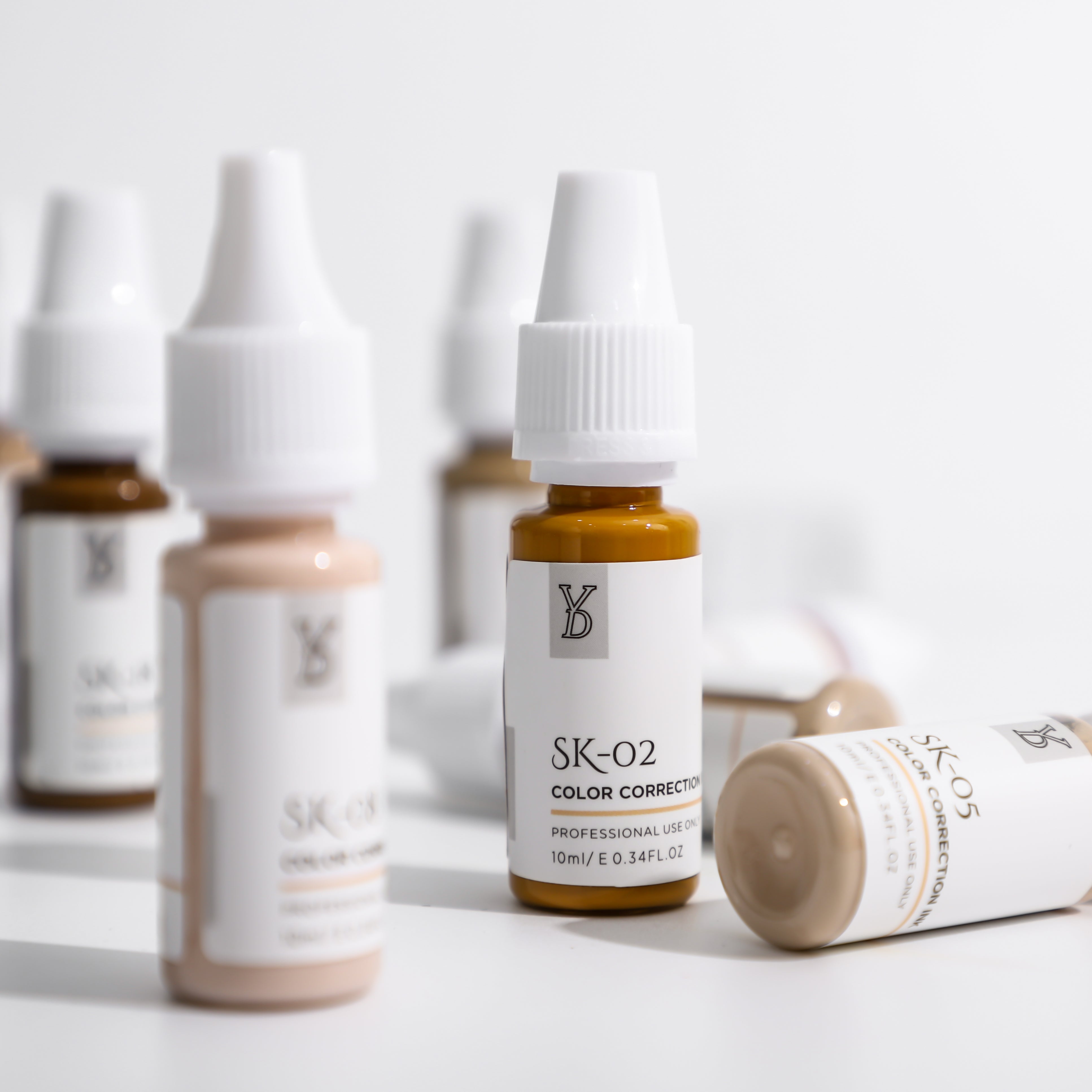 YDPMU Skin Camouflage Pigment Scar Camouflage Ink 20 Shades Available