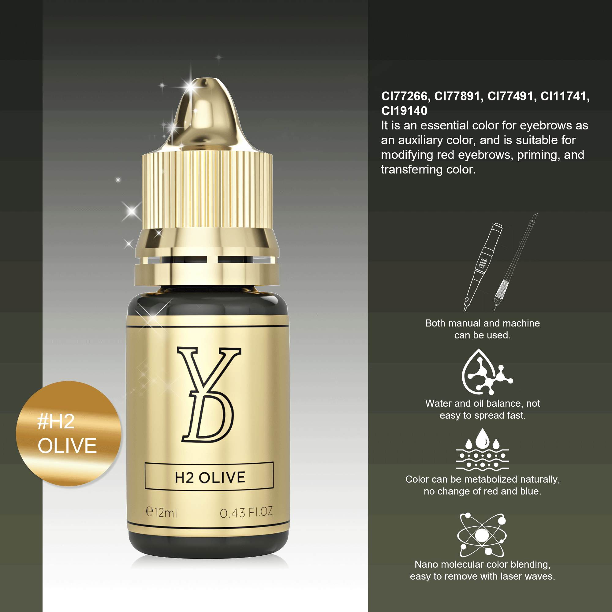 YDPMU NEO Pigment - 34 Shades Available