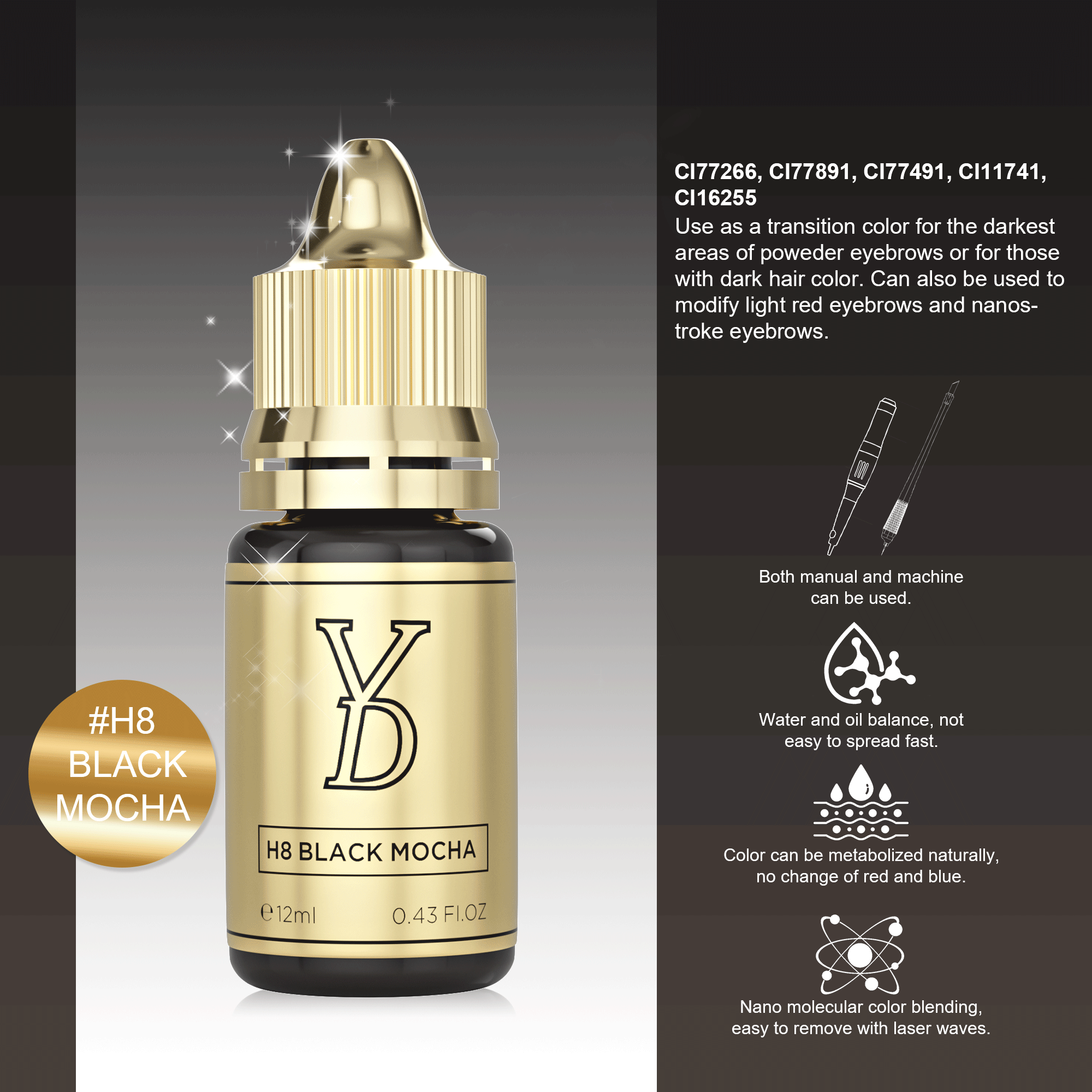 YDPMU NEO Pigment - 34 Shades Available