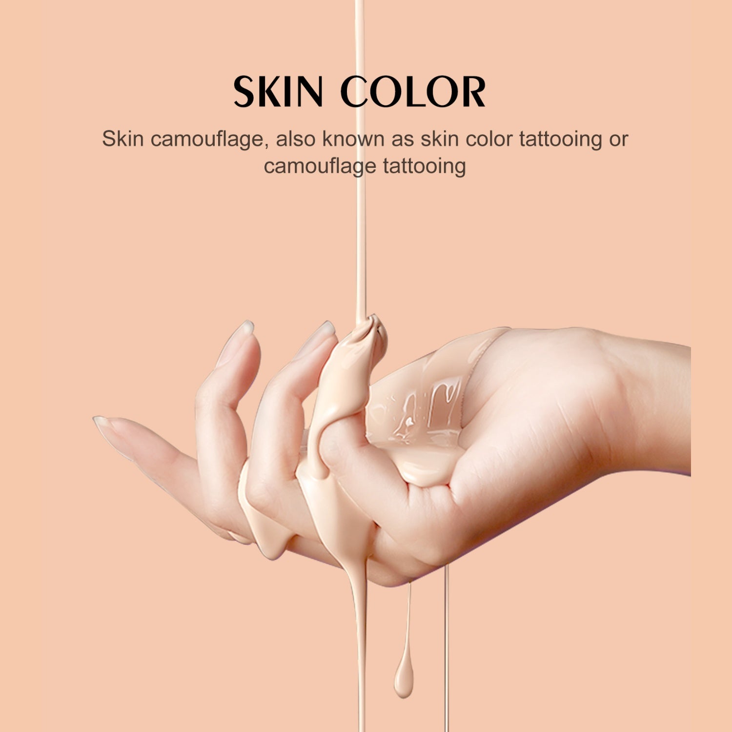 YDPMU Skin Camouflage Pigment Scar Camouflage Ink 20 Shades Available