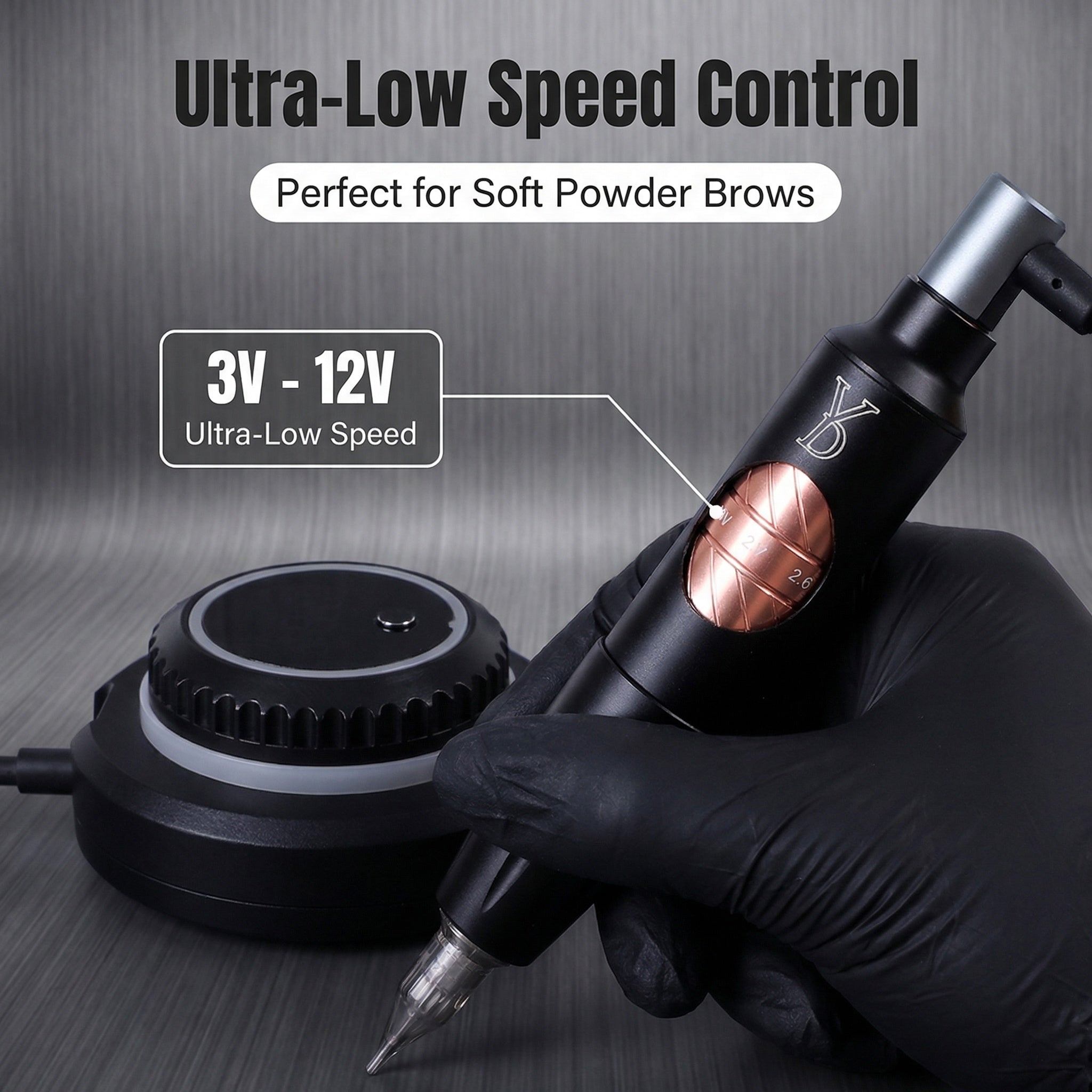 YDPMU Blink 1.0 Magic Pro Permanent Makeup Machine with 2.3-2.7mm Adjustable Stroke