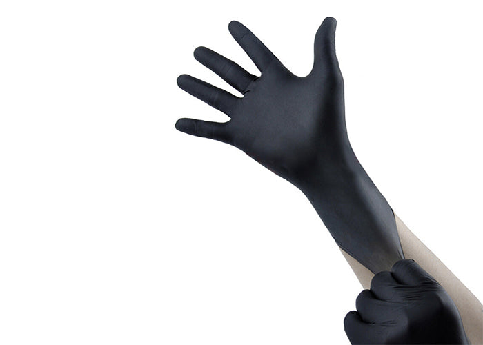 Black Disposable Nitrile Gloves