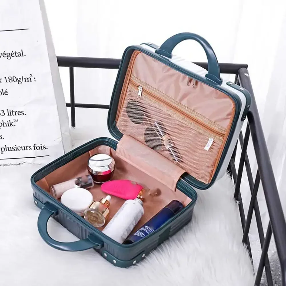 YDPMU 14 inch Lightweight Portable Waterproof Mini Hand Suitcase Cosmetic Box For Travel For Permanent Makeup