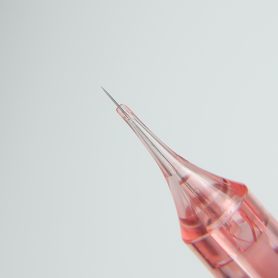 YDPMU Pink Crystal Universal Cartridge 1R 0.3mm Microneedle 10Pcs/Box