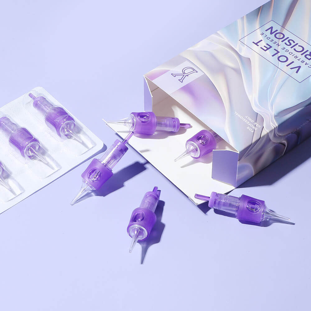 YDPMU Violet Precision Universal Cartridge Needles 20pcs/box