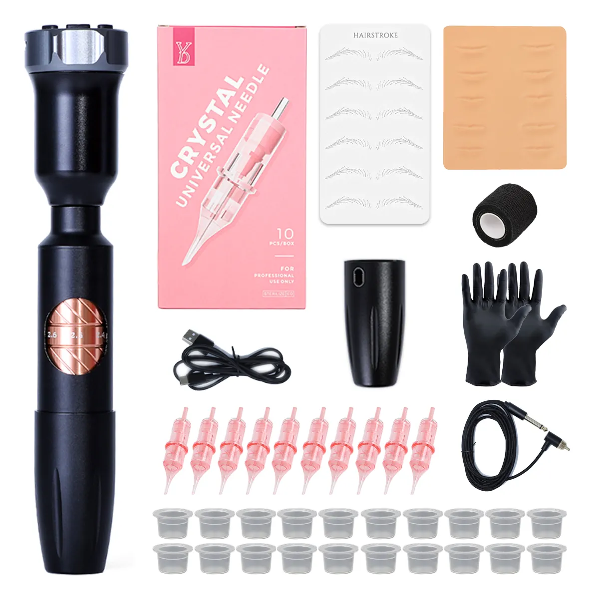 YDPMU Blink Pro Wireless Permanent Makeup Machine Professional Kits