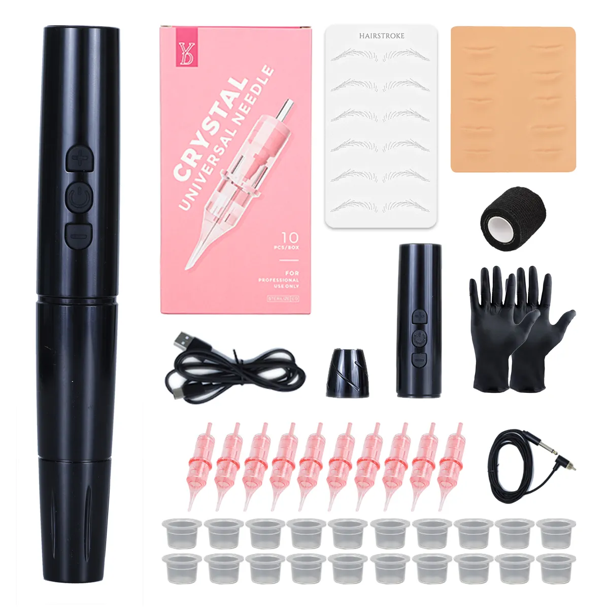 YDPMU Blink Mix Wireless Permanent Makeup Machine Professional Bundle