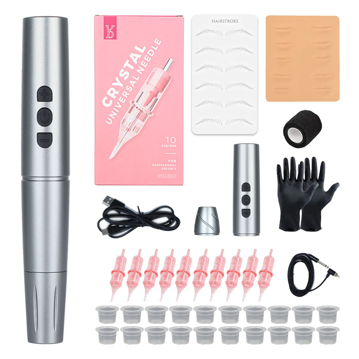 YDPMU Blink Mix Wireless Permanent Makeup Machine Professional Bundle