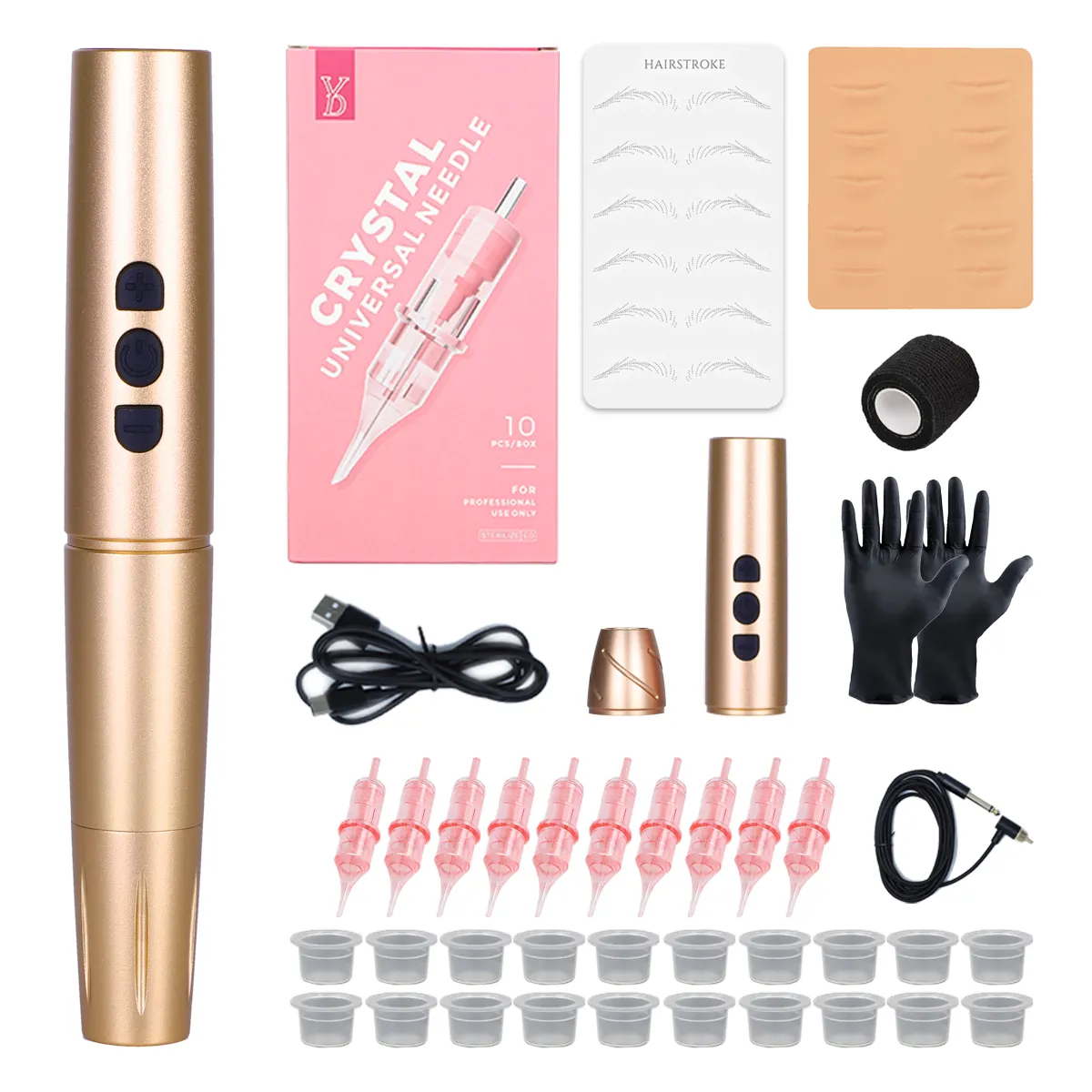YDPMU Blink Mix Wireless Permanent Makeup Machine Professional Bundle