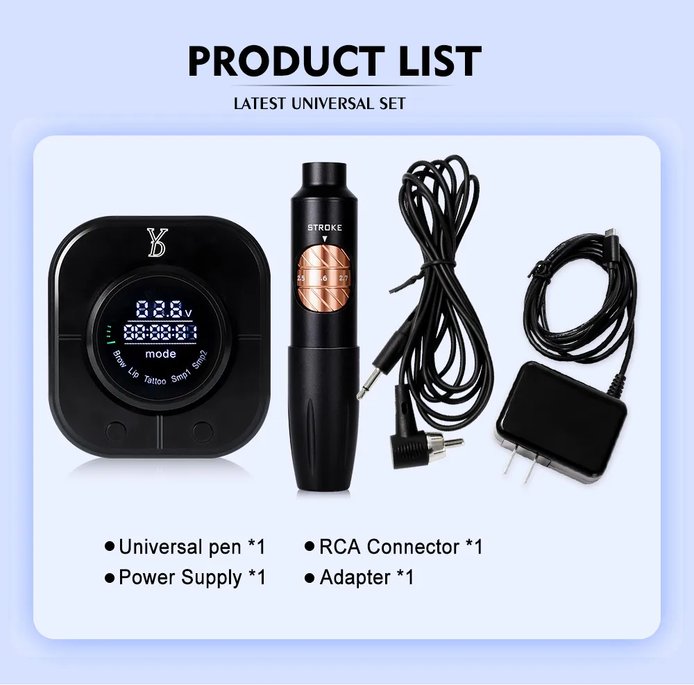 YDPMU Blink 1.0 Plus X24 Permanent Makeup Machine Professional Kits