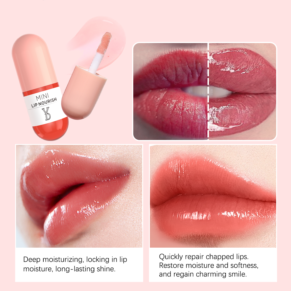 YD Lip Nourish - Premium Lip Tattoo Aftercare Gloss 5ml (10 pcs)