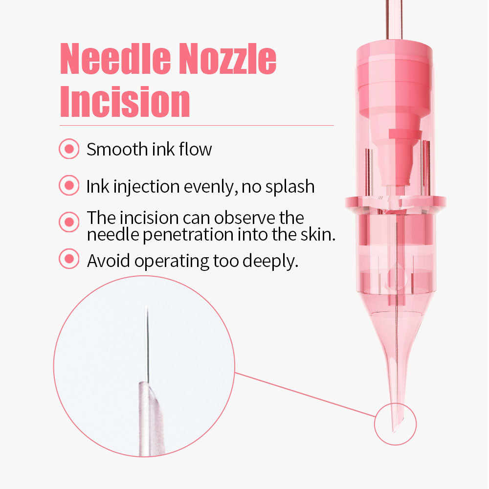 Pink Crystal Universal Cartridge 11P Microneedle (10Pcs/Box)