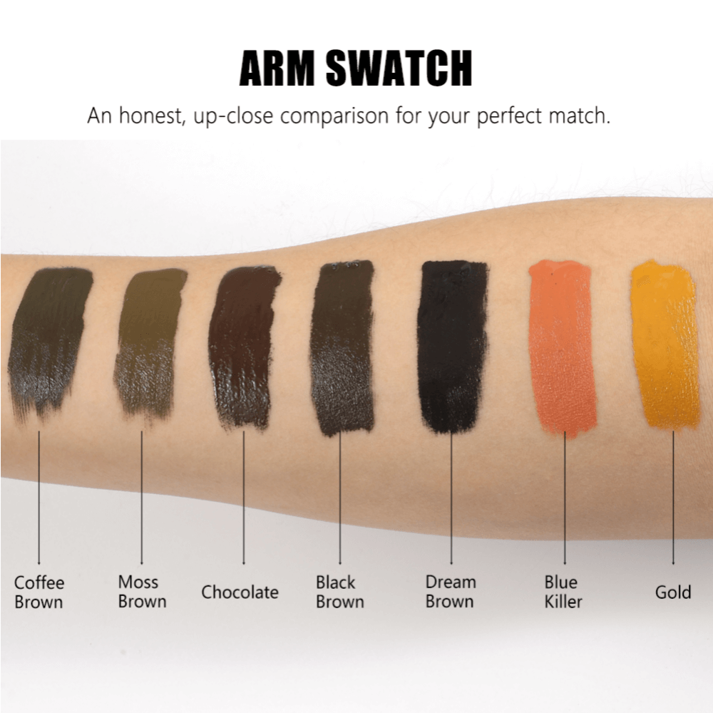 YDPMU Mineral Viscous Cream Pigment — 7 Shades | EU REACH Certified | Inorganic Formula