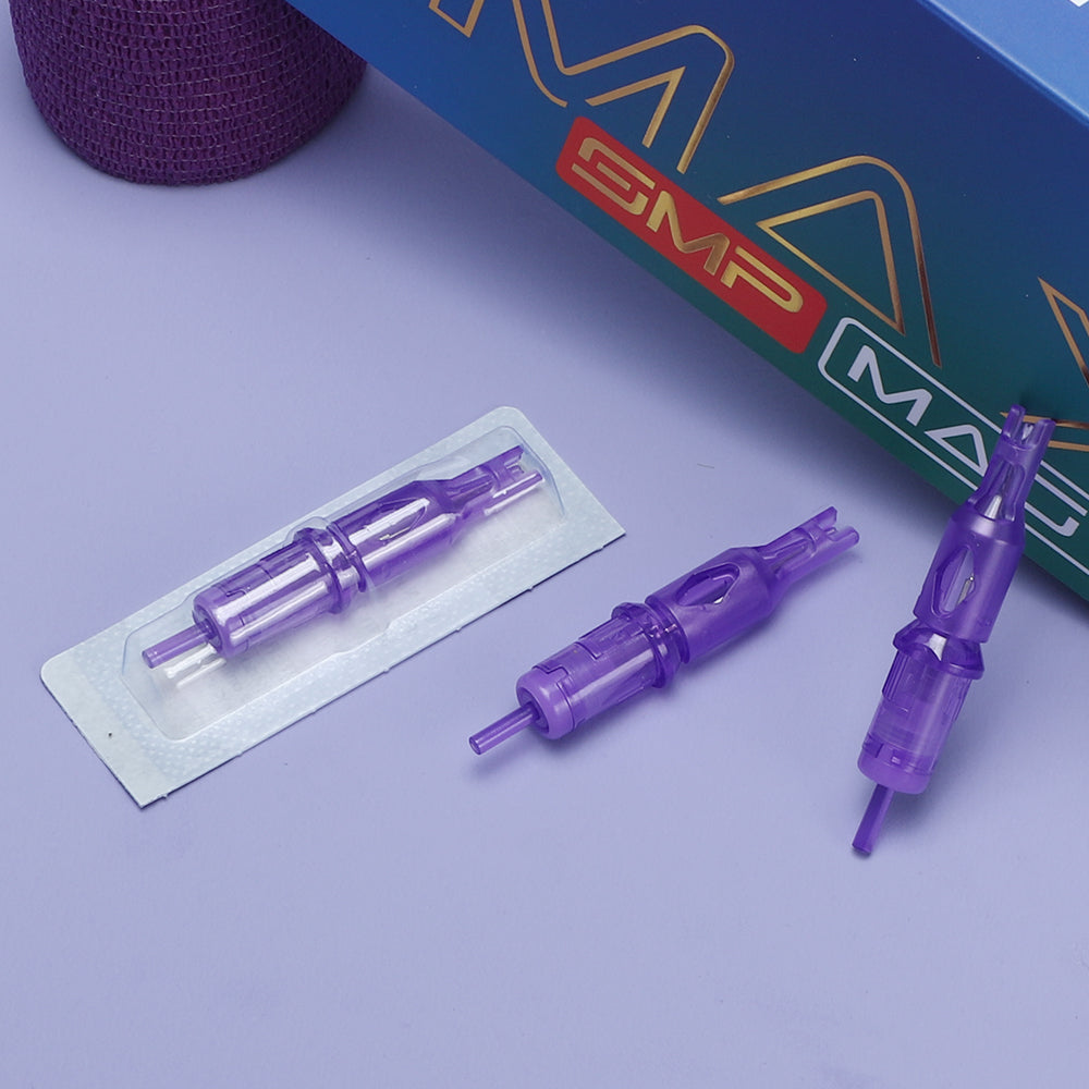 YDPMU Purple Scalp Needle Cartridges with Guard Microneedle  20Pcs/Box