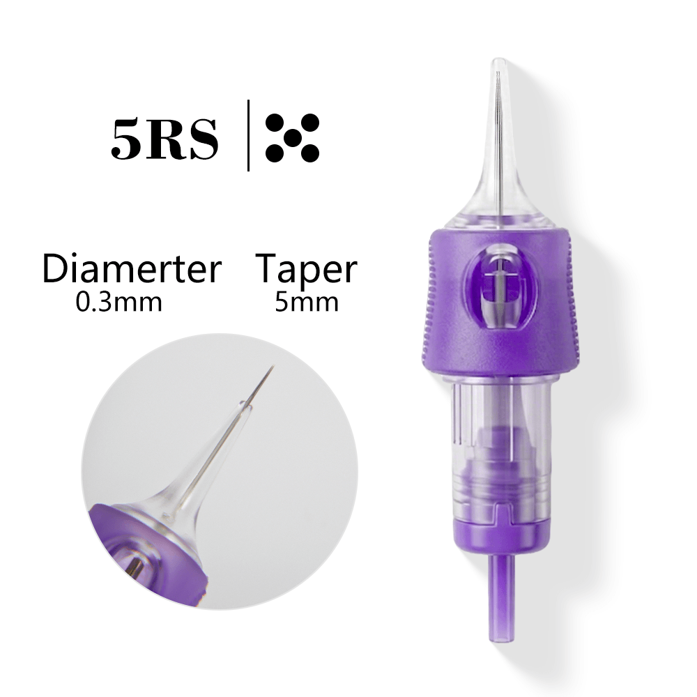 YDPMU Violet Precision Universal Cartridge Needles 20pcs/box