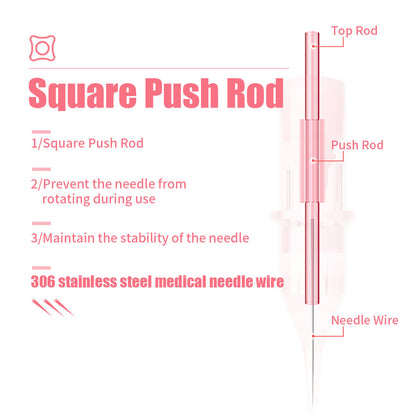 Pink Crystal Universal Cartridge 10Pcs/Box