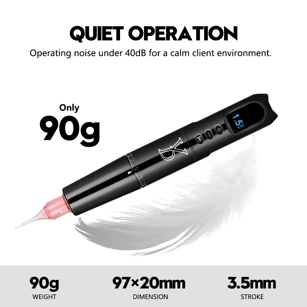 YDPMU Demo Wireless Permanent Makeup Machine with 3.5mm Stroke