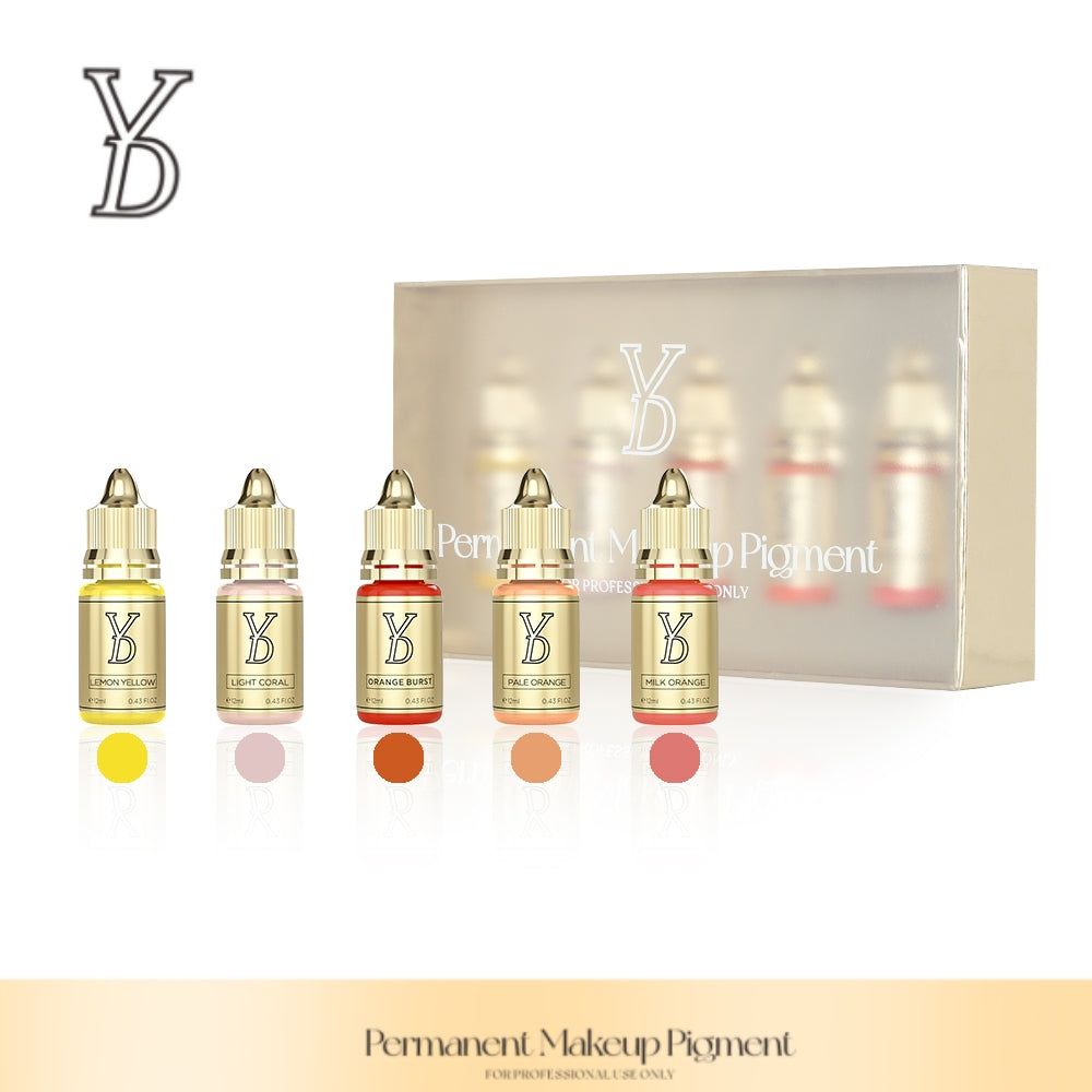 YDPMU NEO Organic Liquid Pigments Sets For Lip Blushing