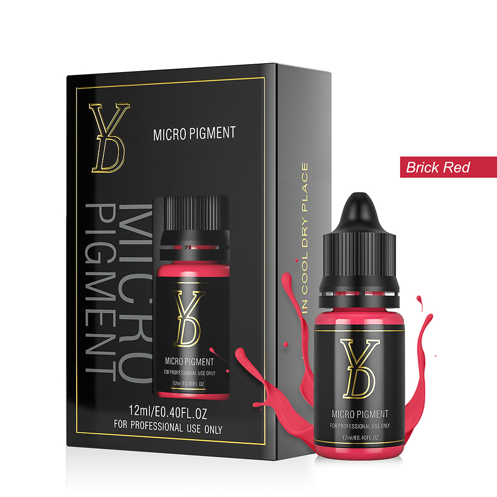YDPMU Nano Organic Liquid Pigment for Lips - Brick Red