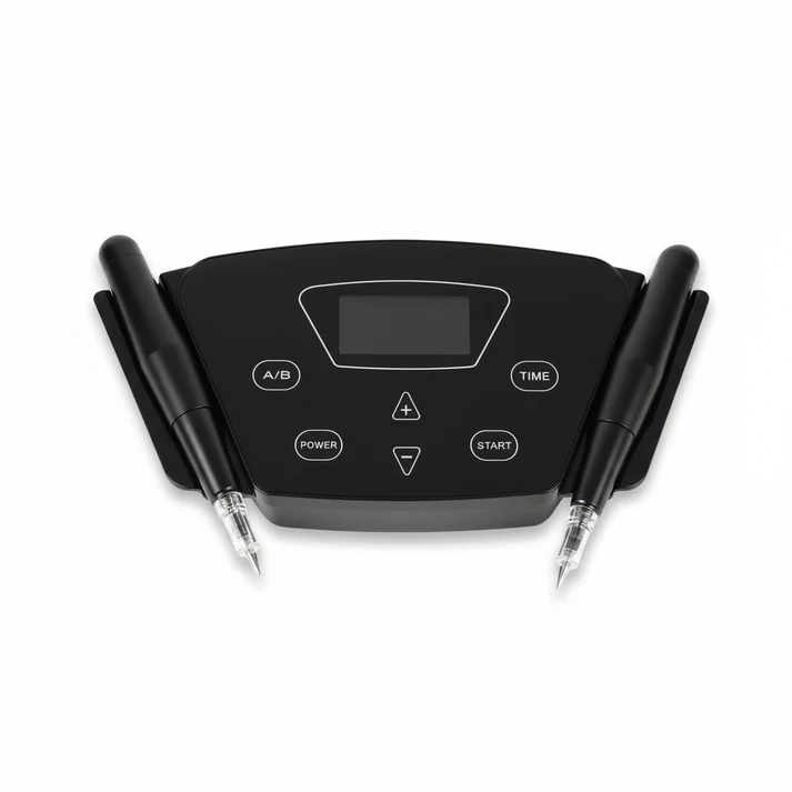 YDPMU Black Pearl 3.0 CTM060 corded permanent makeup machine with two handpieces