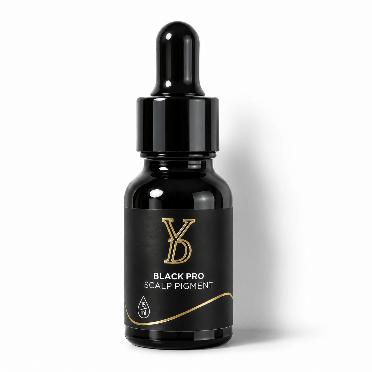 YDPMU Professional SMP Pigments 15ml — 7 Formulas | CI77266 Carbon Black | Scalp Micropigmentation