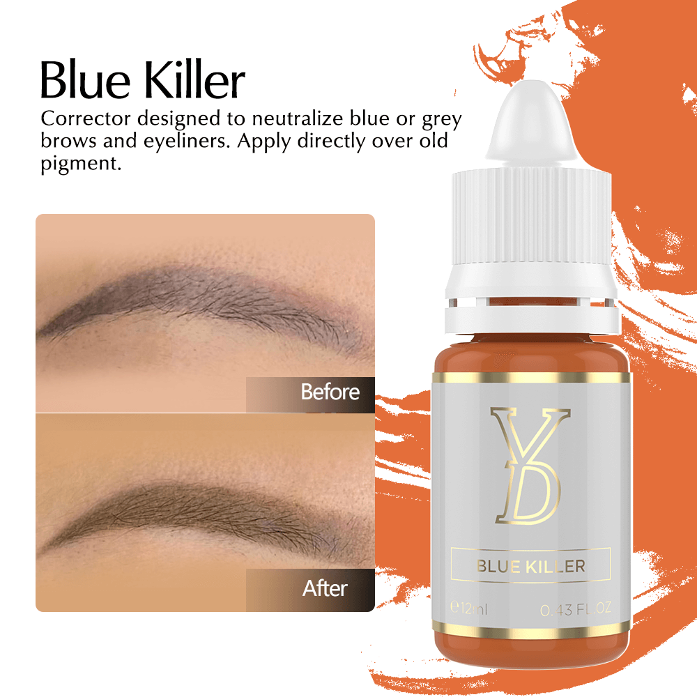 YDPMU Mineral Viscous Cream Pigment — 7 Shades | EU REACH Certified | Inorganic Formula