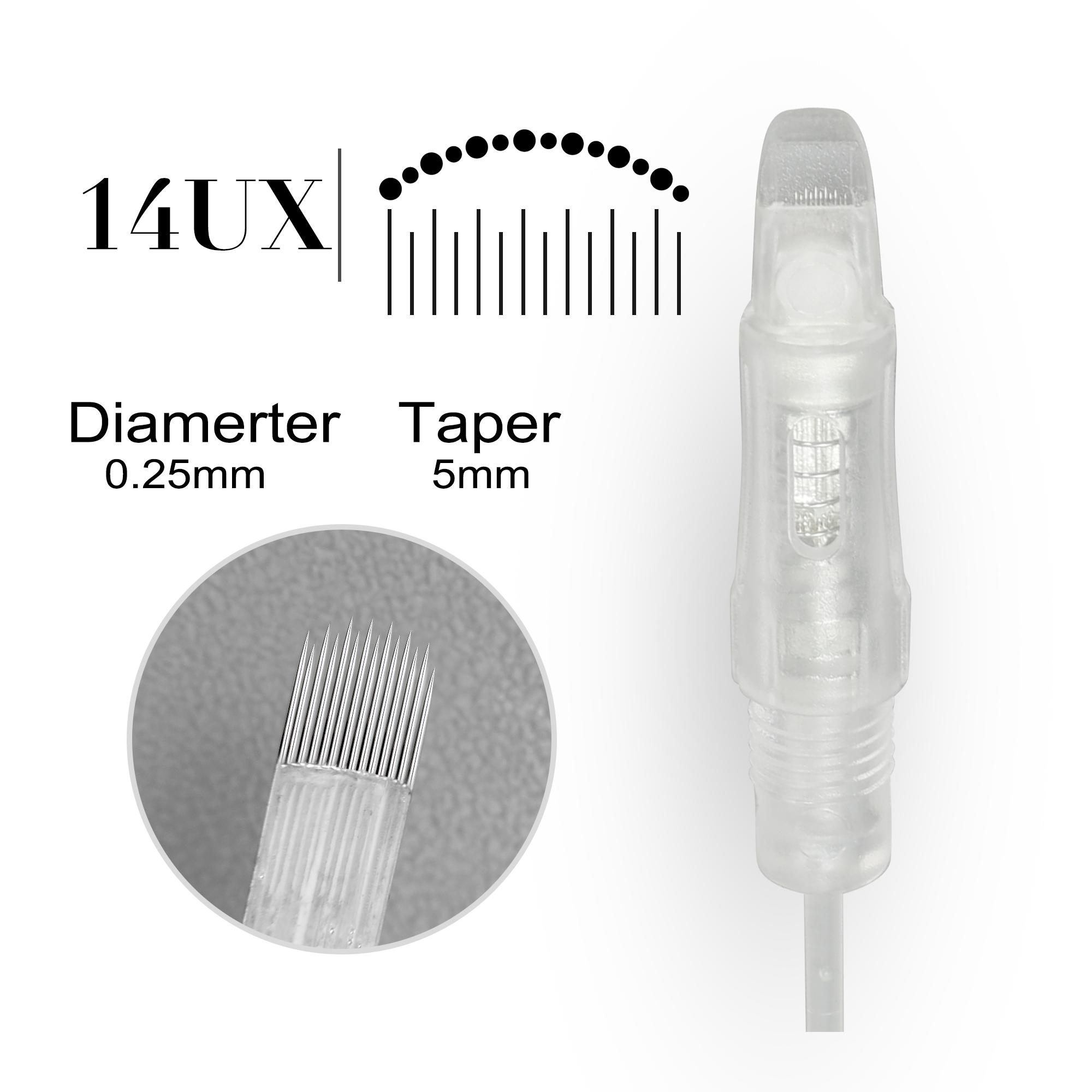 YDPMU 14UX Needle for Flowstroke 10pcs/box
