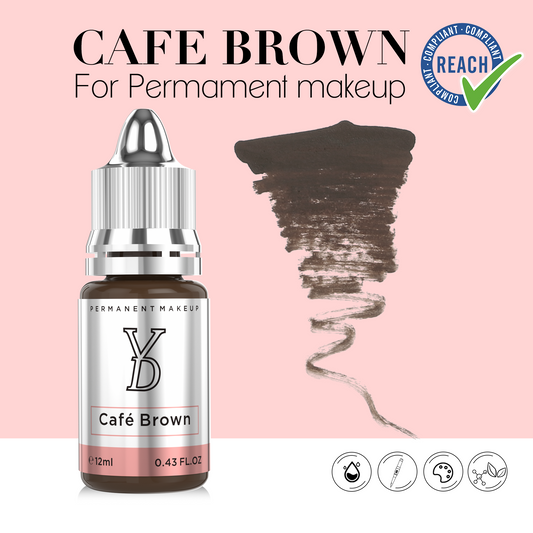 Hybrid Liquid Pigment For Brows - Cafe Brown
