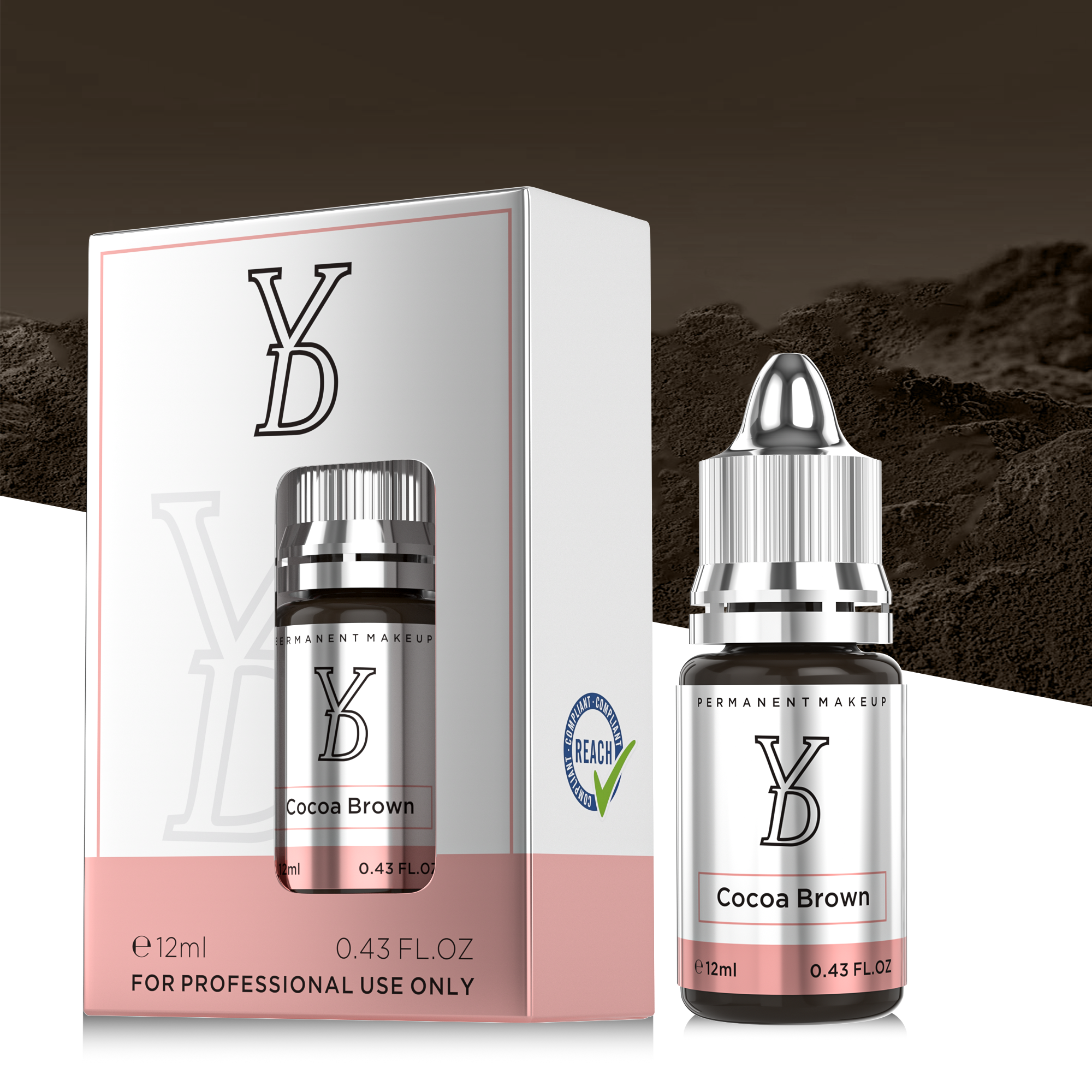 YDPMU Hybrid Liquid Pigment For Brows - Cocoa Brown