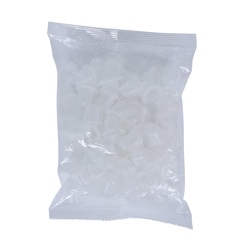 Silicone Pigment/Ink Cup for Permanent Makeup and Tattoo 100pcs/bag