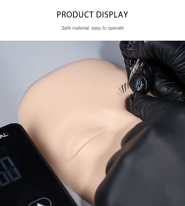 Eyelash Face Practice Model Skin