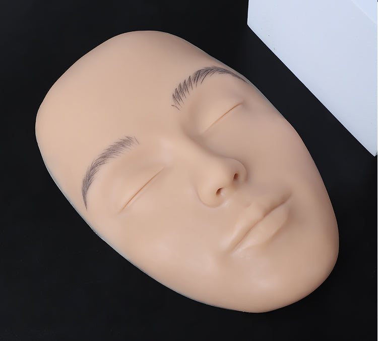 Eyelash Face Practice Model Skin