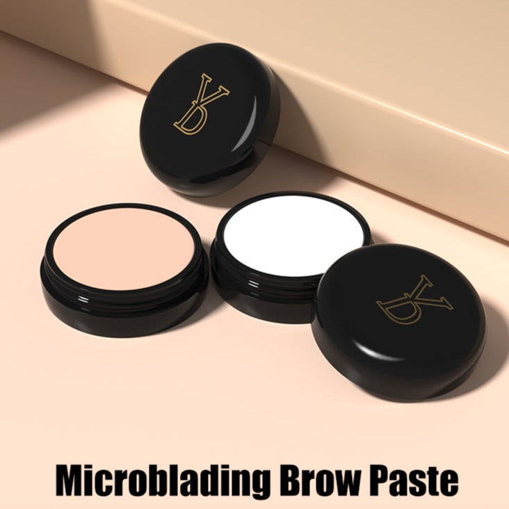 YDPMU Permanent Makeup Eyebrow Paste Conceal Cream with Brush