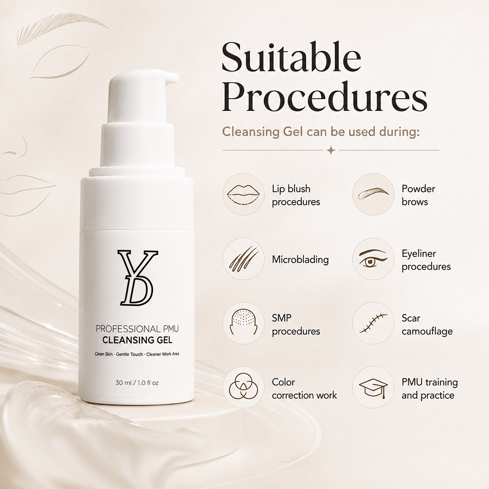YDPMU PMU Cleansing Gel - Clean White Background