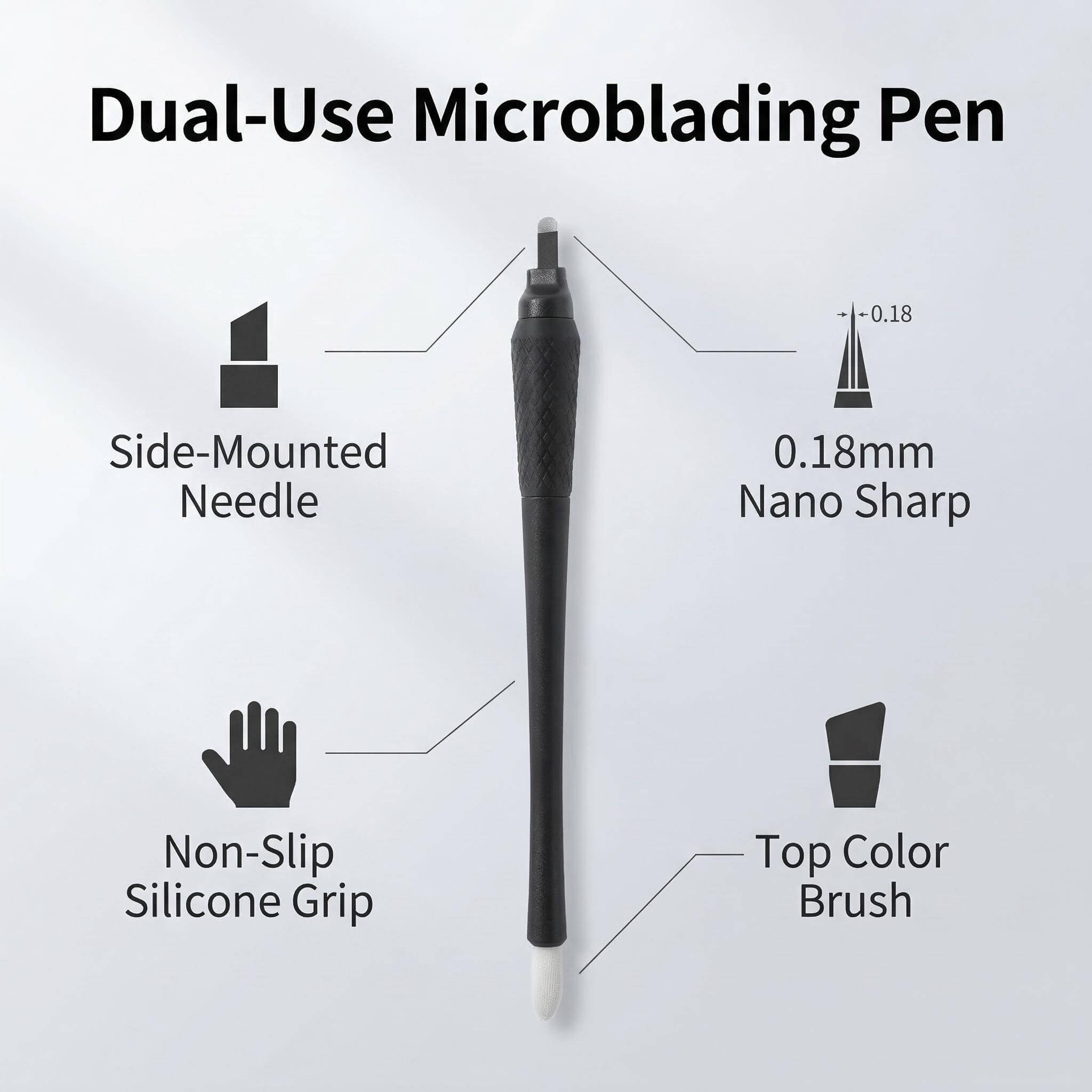 YDPMU Nano Eccentric Disposable Microblading Pen - 18U Premium