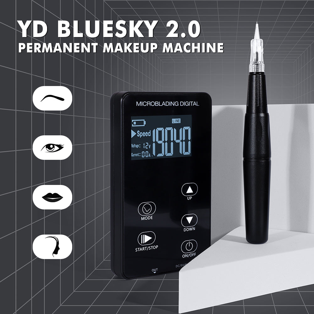 YDPMU Bluesky 2.0 Pro Microblading with a Machine Kit