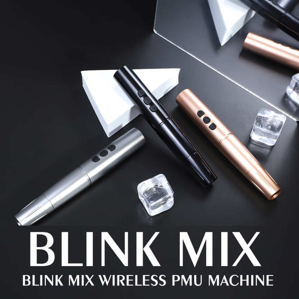 YDPMU Blink Mix Wireless Permanent Makeup Machine Professional Bundle