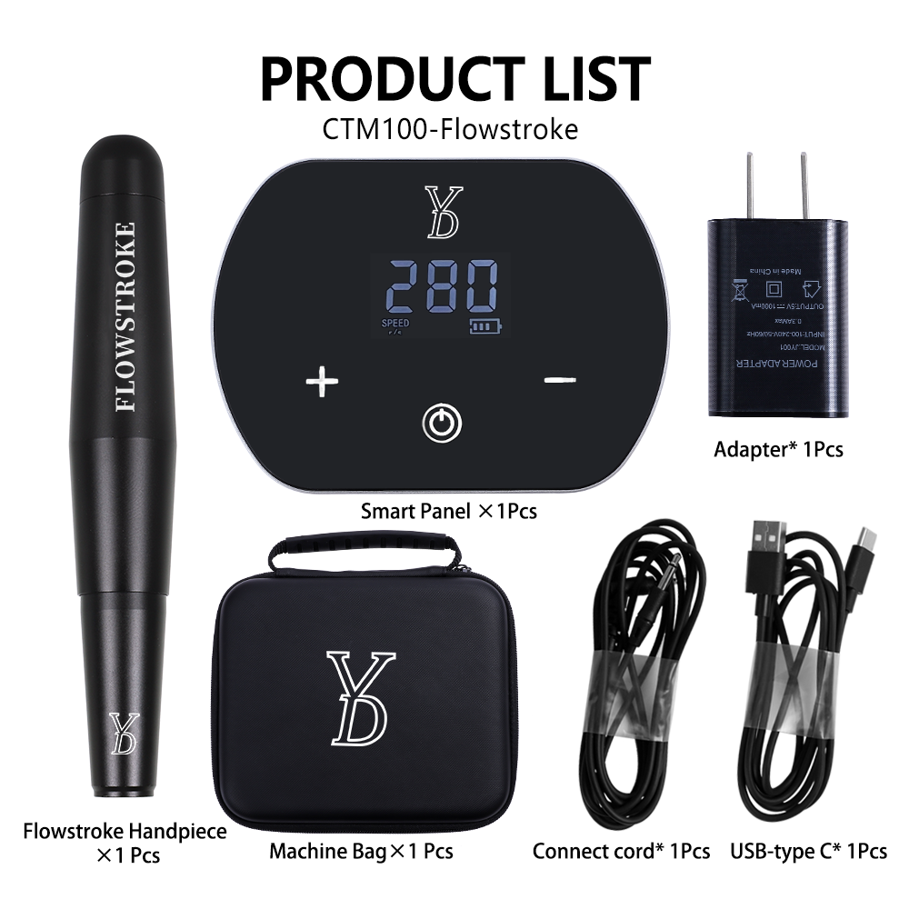 YDPMU Flowstroke Permanent Makeup Machine Kits