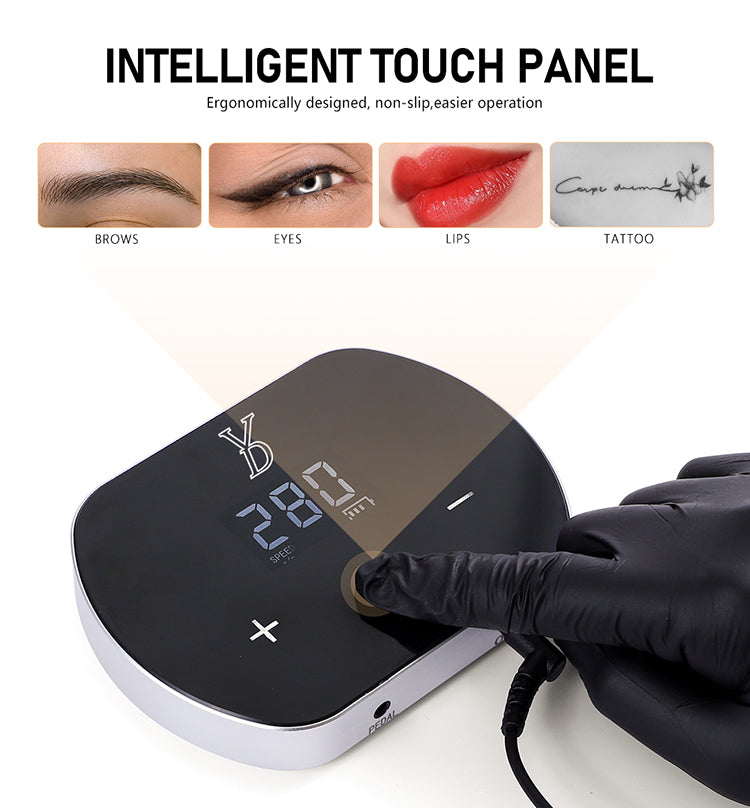 YDPMU Magic Permanent Makeup Machine Panel