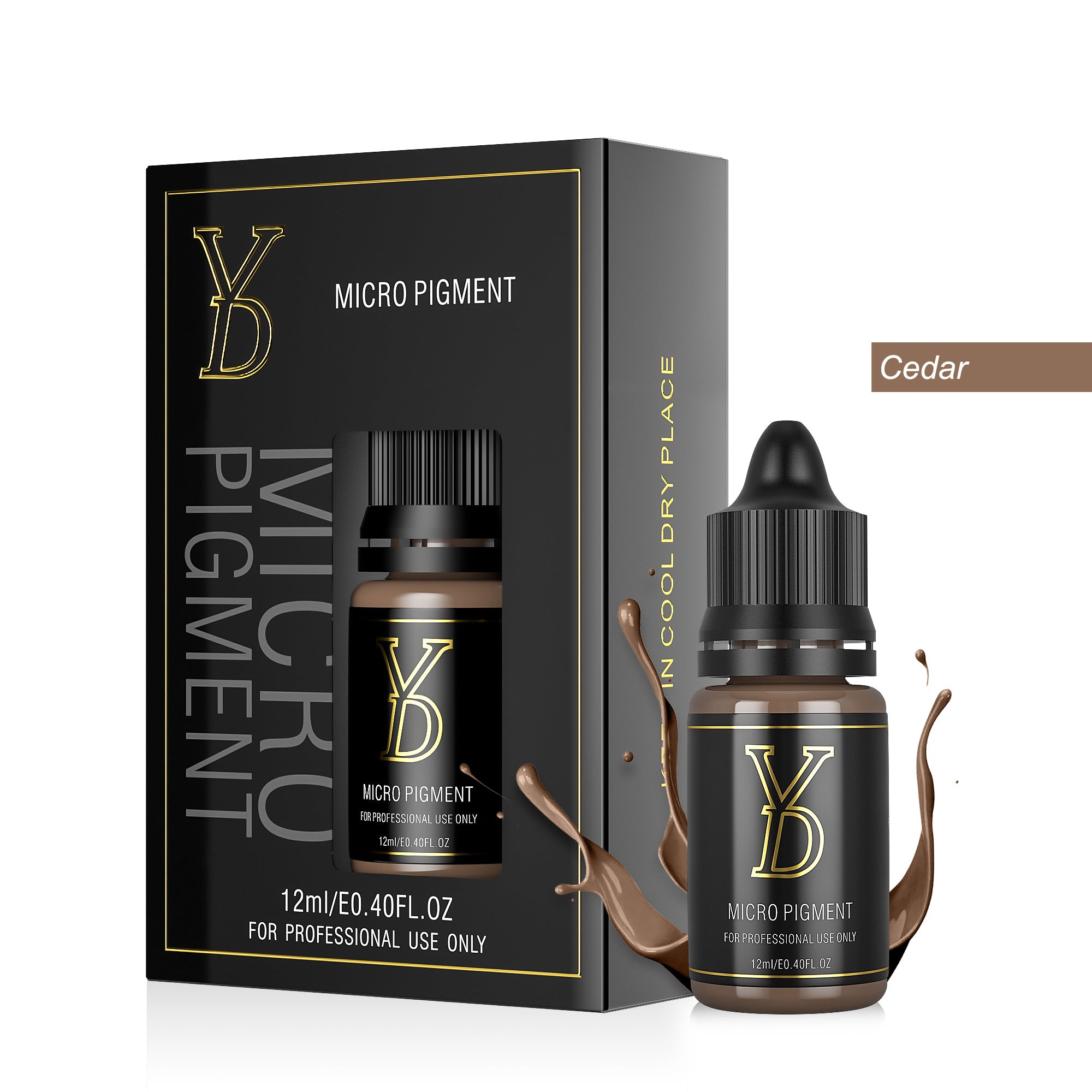 YDPMU Nano Organic Liquid Pigment for Brows - Cedar
