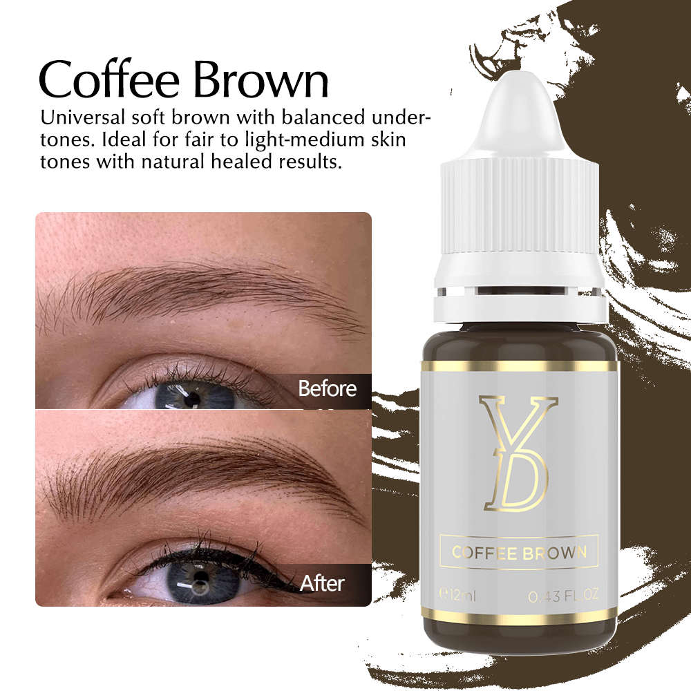 YDPMU Mineral Viscous Cream Pigment — 7 Shades | EU REACH Certified | Inorganic Formula