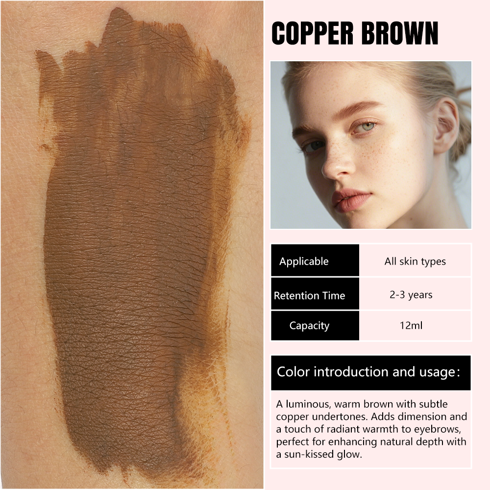 YDPMU Hybrid Liquid Pigment For Brows - Copper Brown