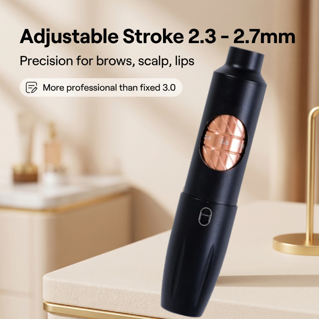 YDPMU BLINK 1.0 Pro Permanent Makeup Machine Pen with 2.3-2.7mm Adjustable Stroke