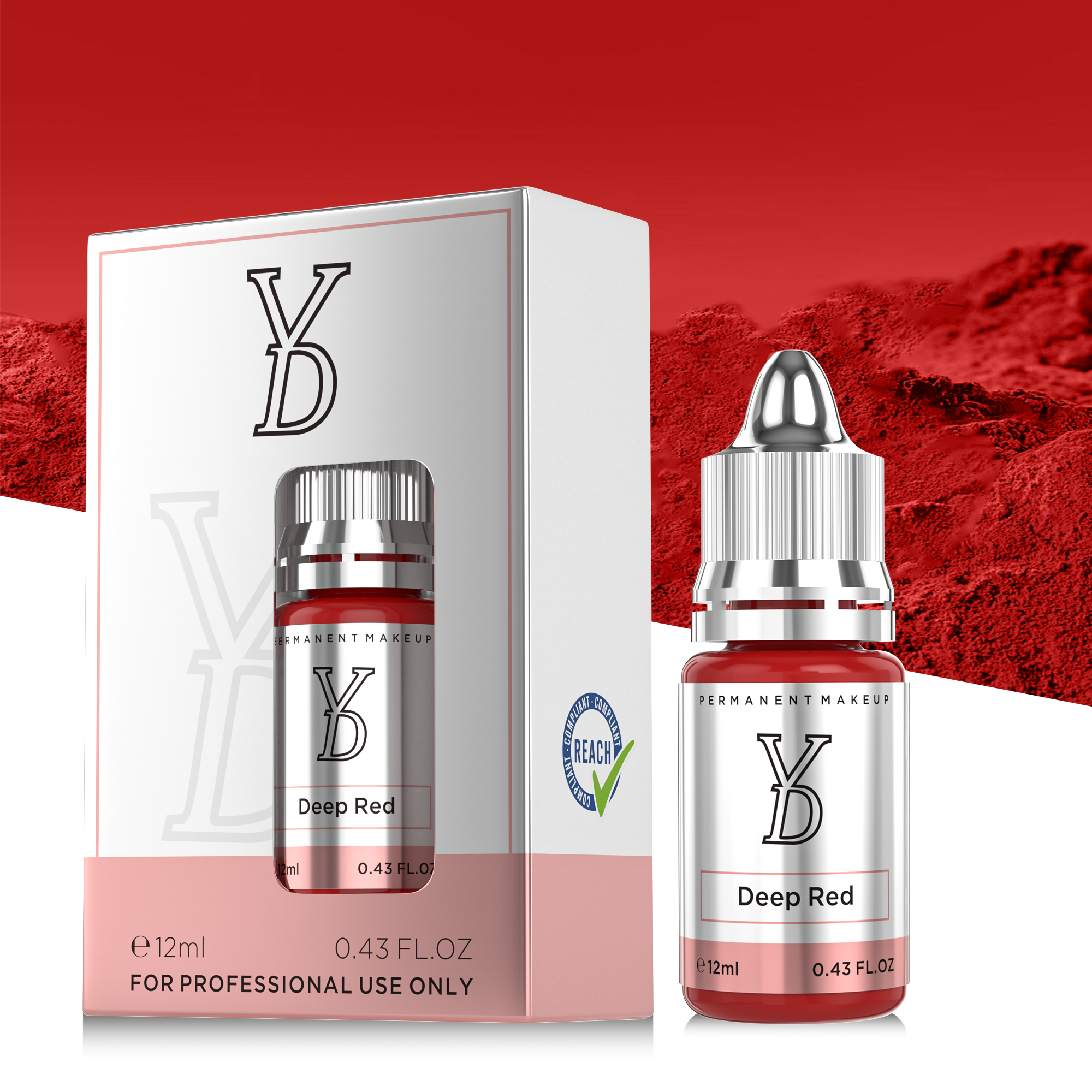 YDPMU Hybrid Liquid Pigment For Lips - Deep Red