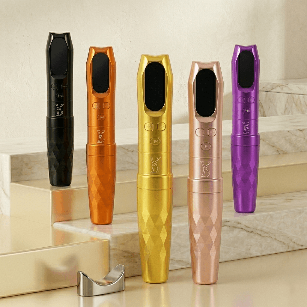 【Pre-Order】YDPMU DEMO Pro Wireless Permanent Makeup Machine with 2.5-3.5mm Adjustable Stroke