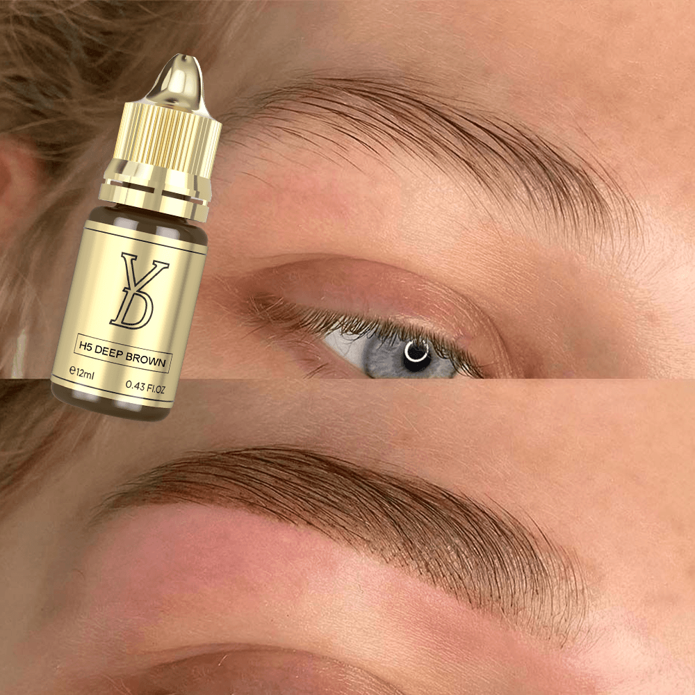 YDPMU Hybrid Cream Brow Pigment — 8 Shades | Gamma-Sterilized | H1–H8