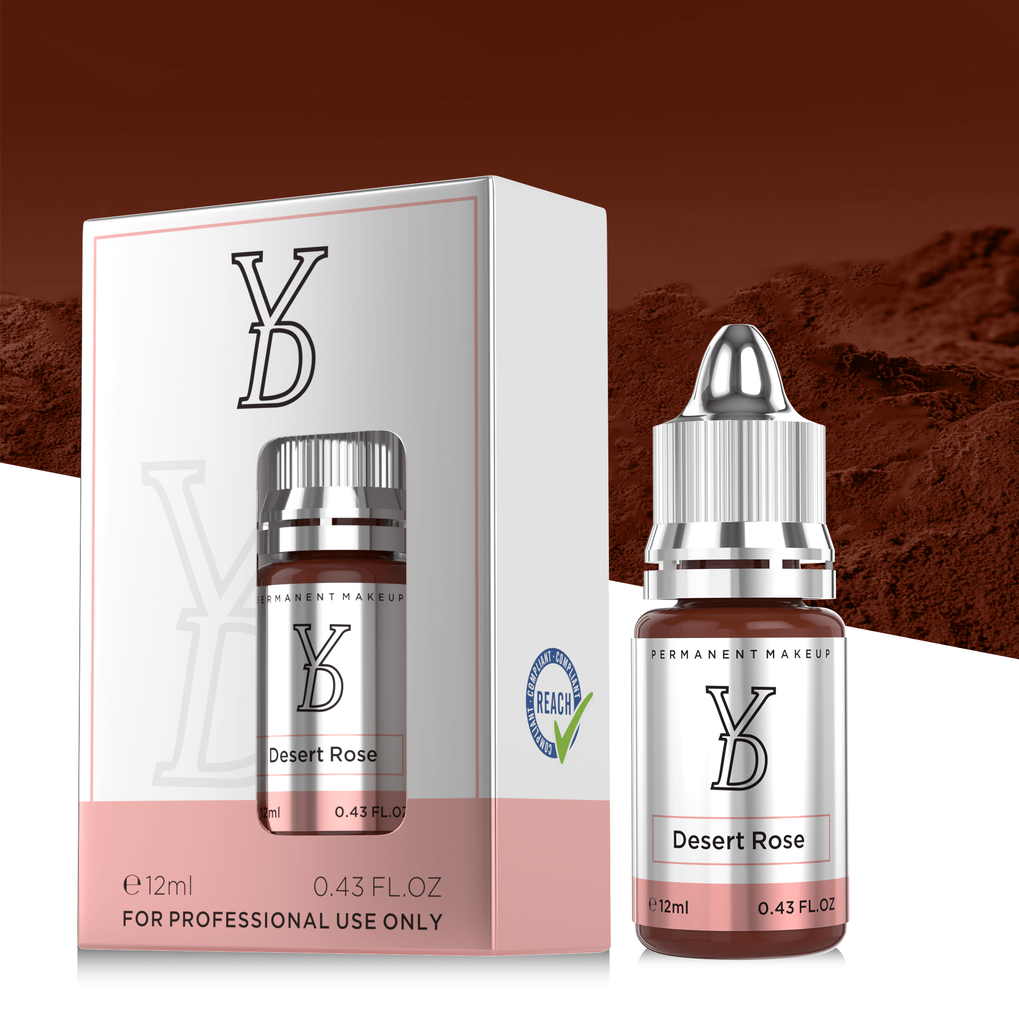 YDPMU POWDER Hybrid Liquid Pigment For Areola - Desert Rose