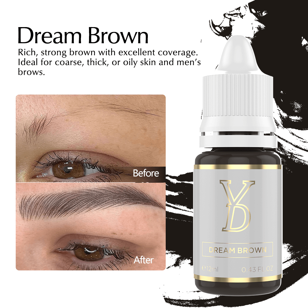 YDPMU Mineral Viscous Cream Pigment — 7 Shades | EU REACH Certified | Inorganic Formula