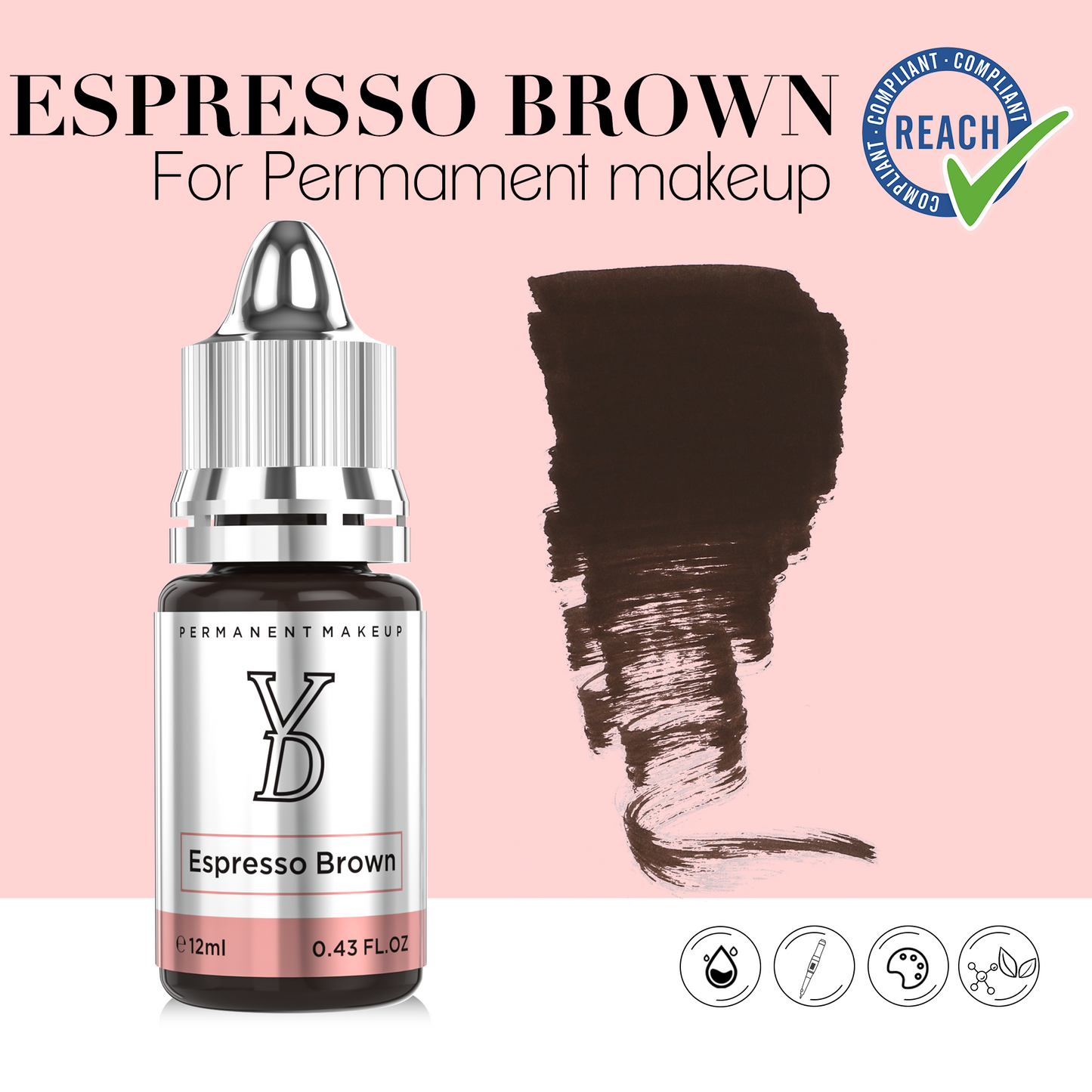 YD Powder Liquid Pigments For Brows